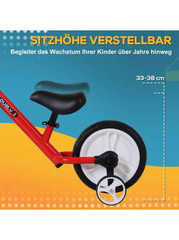 HOMCOM Kinder Laufrad ab 2-5 Jahre