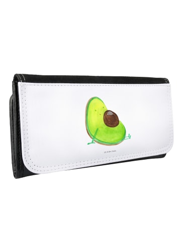 Mr. & Mrs. Panda Wallet Avocado Schwangerschaft ohne Spruch in Weiß