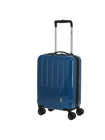 Check.In London 2.0 - 4-Rollen-Trolley 50 cm (orange) in blau