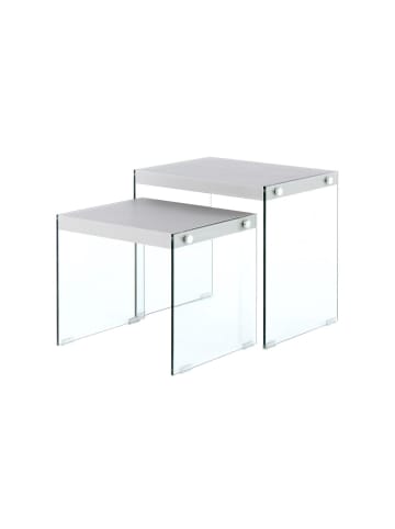 Kayoom Beistelltisch 2erSet Elementary in silber