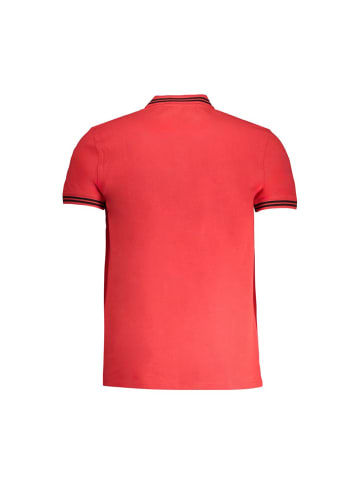 cavalli CLASS Rotes Baumwoll-Polohemd