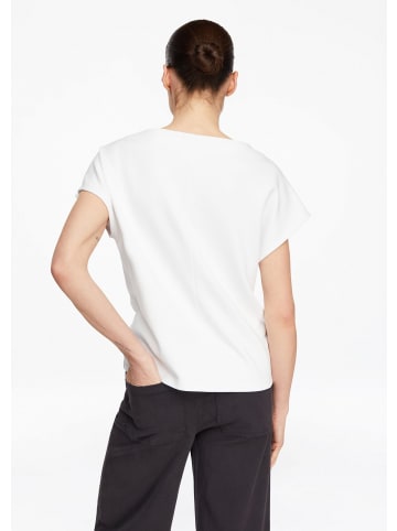 comma T-Shirt in 0100_weiß