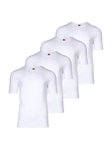 s.Oliver T-Shirt 4er Pack in Weiß