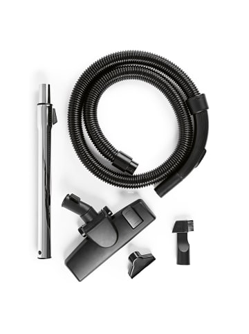 Clean Maxx Zyklon-Staubsauger 800W schwarz/rot  Schwarz