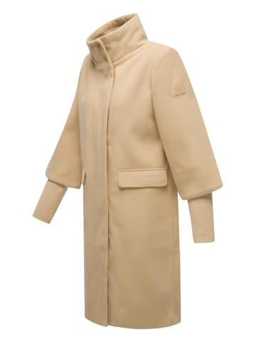 Navahoo Langmantel Polarblüte 14 in Beige