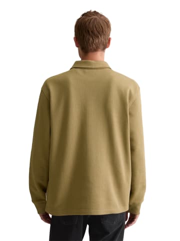 Marc O'Polo DENIM Polo-Sweatshirt relaxed in Pale Khaki
