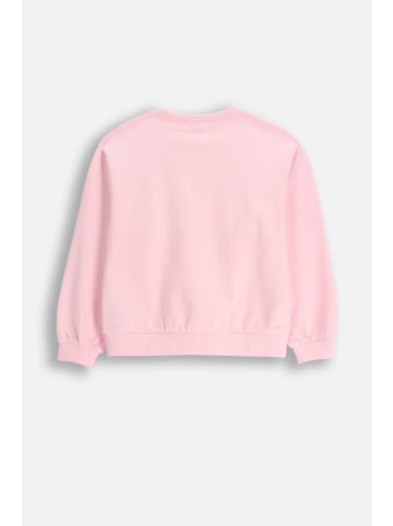 Coccodrillo Oversize-Sweatshirt in gedämpftes Rosa