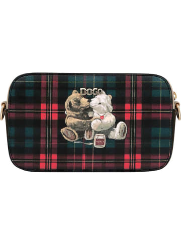 Mono Abendtasche Teddy Bear in Schwarz