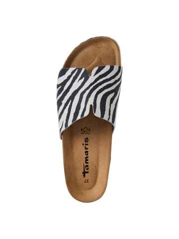 Tamaris Pantolette in ZEBRA