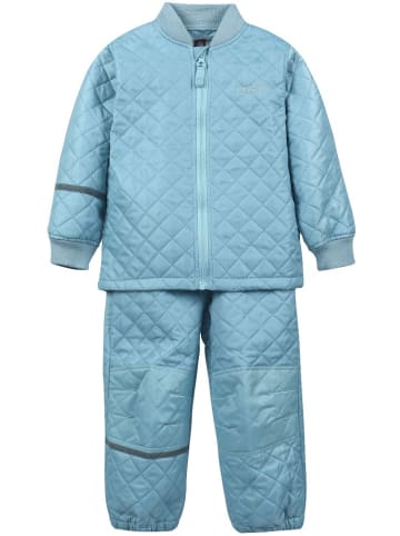 CeLaVi Outdoor Overall "Basic thermal set-solid" in Blau