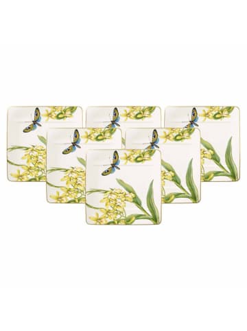 Villeroy & Boch 6er Set Frühstücksteller Amazonia 23 x 23 cm in bunt
