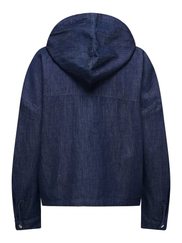 ONLY Jeanshemd in Dark Blue Denim