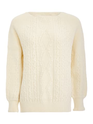 Tanuna Strickpullover in Beige