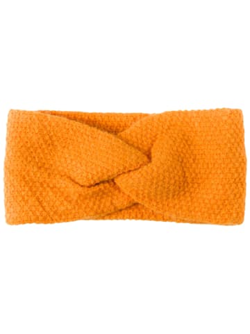 styleBREAKER Strick Stirnband in Orange