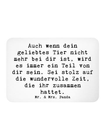 Mr. & Mrs. Panda magnet Spruch Trauerbewältigung nach dem Verlus... in Weiß