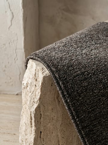 KADIMA DESIGN Teppich Kurzflor Waschbar Einfarbig AMMER Strapazierfähig OEKO-TEX in Braun