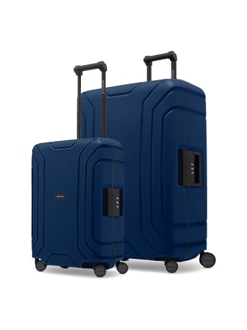 Redolz Essentials 15 4-Rollen 15 Kofferset S+L mit Dreipunktverschluss navy blue
