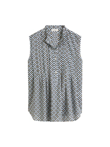 Marc O'Polo Ärmellose Print-Bluse flared in multi/muted blue
