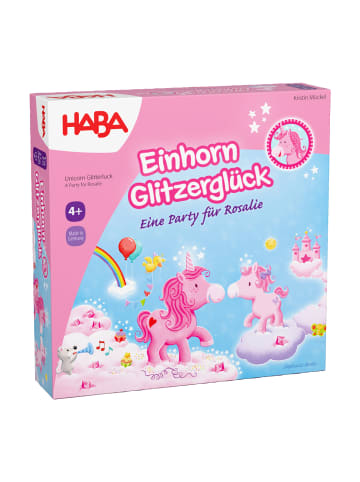 Haba Spiel Einhorn Glitzerglück - Party für Rosali in mehrfarbig