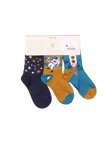 Walkiddy Socken 3 Paar Socken aus Baumwolle (Bio)