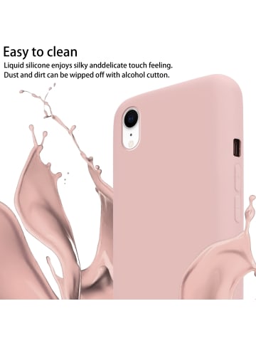 cadorabo Handykette für Apple iPhone XR Hülle in LIQUID PINK