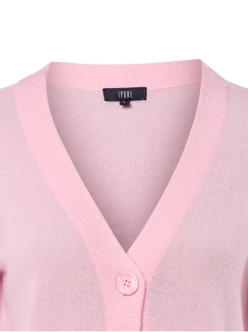 IPURI Strickjacke in rosa - 0003