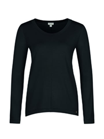 Hanro Longsleeve Yoga in Schwarz