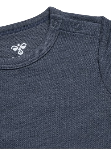 Hummel Druckknopf Strampler Hmlmini Kinder in OMBRE BLUE