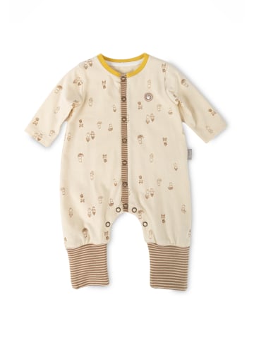 Sigikid Overall mit Klappbündchen Classic Baby in beige