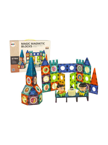 Wisam® Magic Magnetic Blocks Magnet Bausteine Set Kinder