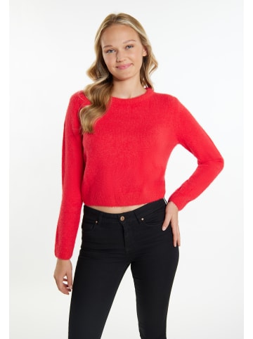 myMo Damen Strickpullover in Rot