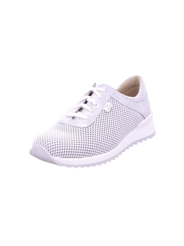 Finn Comfort Freizeit Schnürer für Damen in weisssilber