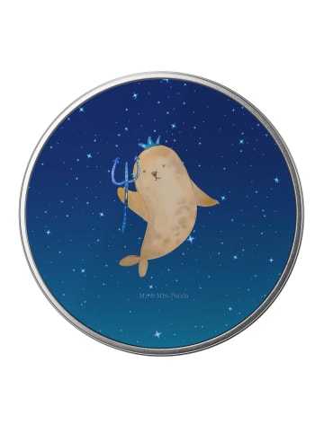 Mr. & Mrs. Panda Dose Sternzeichen Wassermann ohne Spruch in Sternenhimmel Blau