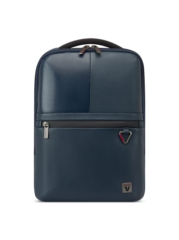 Roncato Trial Daypack Leder 40.5 cm Laptopfach in blue