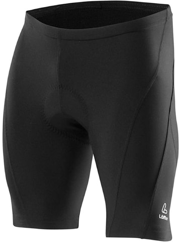 Löffler Shorts Bikehose Basic Gel in Schwarz