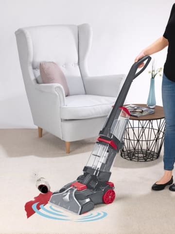 Clean Maxx Teppichreiniger Professional 800W schwarz/rot grau