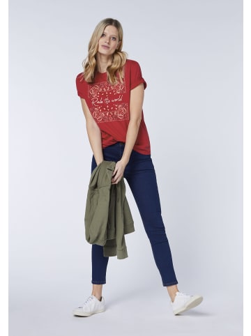 Oklahoma Jeans T-Shirt in Rot