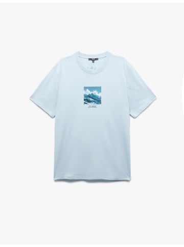 KOTON TSHIRT SS in Blau