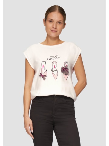 s.Oliver T-Shirt in 02D1_creme