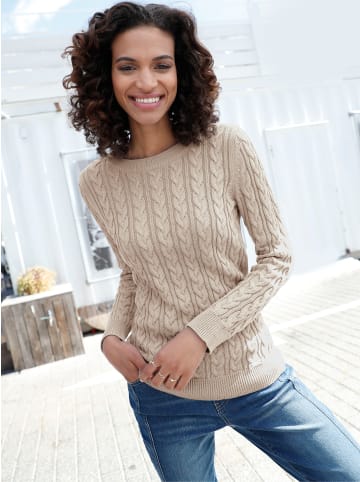 WITT WEIDEN Strickpullover in sand