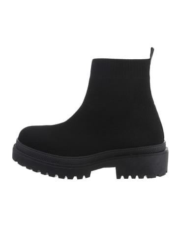 Ital-Design Stiefelette in Schwarz