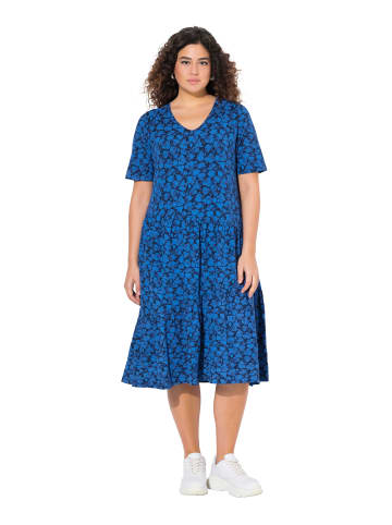 Ulla Popken Midikleid in pfauenblau