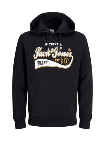 Jack & Jones Hoodie 'Logo' in schwarz