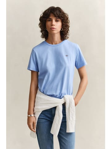 Gant Shield T-Shirt in Palace Blue