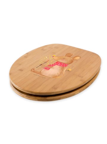 Mr. & Mrs. Panda Klobrille Maus Weihnachten ohne Spruch in Braun