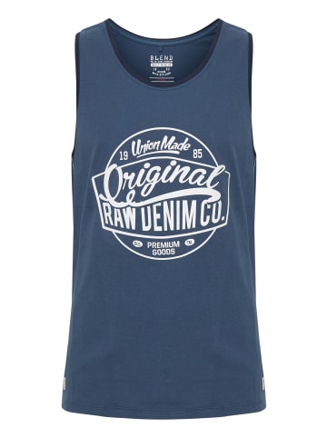 BLEND Tanktop BHWalex 20704362ME ärmelloses Shirt mit Print in Blau