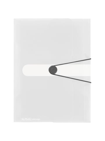 Herlitz Gummizugmappe PP A4 farblos transparent to go