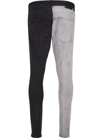 2Y Studios 2Y Studios Herren 2Y Skinny Fit Destroyed Jeans in grey/black