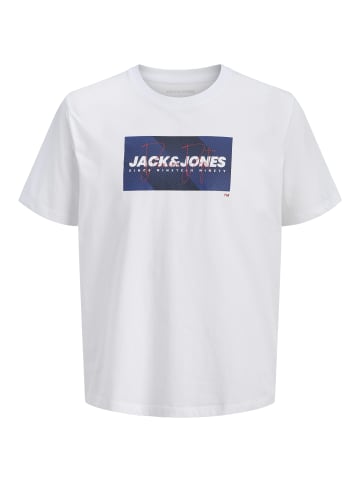 Jack & Jones T-Shirt in weiß blau