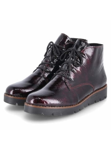 rieker Schnürstiefel  in rot